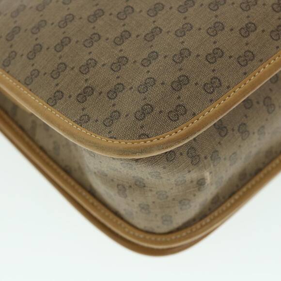 GUCCI Micro GG Canvas Web Sherry Line Shoulder Bag Beige 001 104 - Picture 13 of 16